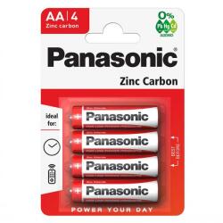 Panasonic Baterii AA R6, blister 4 Buc. Panasonic Zinc (A0115334) Baterii de unica folosinta