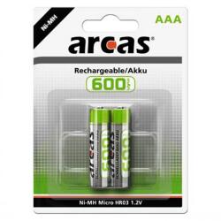 ARCAS Acumulatori 600mAh Preincarcati 1.2V Ni-MH AAA R3 B2 (A0115160)
