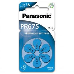 Panasonic Baterii aparat auditiv Zinc-Aer 675 PR44, 6 Buc. Panasonic (A0115342) Baterii de unica folosinta