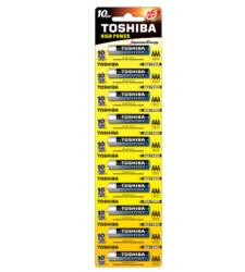 Toshiba Baterii AAA R3, blister 10 Buc. Toshiba (A0115121) Baterii de unica folosinta