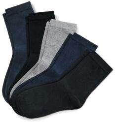 Tchibo 5 pár gyerek zokni 2x sötétkék, 2x fekete, 1x melírozott szürke 31-34
