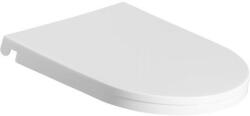 SAPHO WC ülőke lágy záródáú Hygie monoblokkos WC csészéhez, fehér PS104 (PS104)