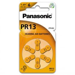 Panasonic Baterii aparat auditiv Zinc-Aer 13 PR48, 6 Buc. Panasonic (A0115340) Baterii de unica folosinta