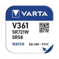 VARTA Baterie ceas oxid argint 361 SR58W, 1 Buc. Varta (BA082158)