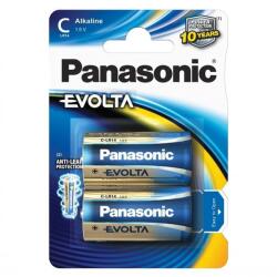 Panasonic Baterii C R14, blister 2 Buc. Panasonic EVOLTA (A0115315) Baterii de unica folosinta