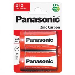 Panasonic Baterii D R20, blister 2 Buc. Panasonic Zinc (A0115338)
