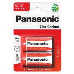 Panasonic Baterii C R14, blister 2 Buc. Panasonic Zinc (A0115337) Baterii de unica folosinta