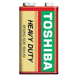 Toshiba Baterie 9V 6LR61 6F22 Bulk, Toshiba Heavy Duty (A0115824)