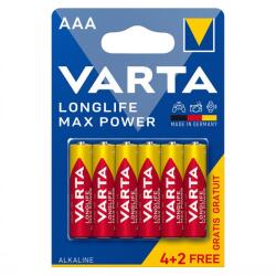 VARTA Baterii AAA R3, blister 6 Buc. Varta MAX Power (A0115439) Baterii de unica folosinta