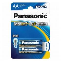 Panasonic Baterii AA R6, blister 2 Buc. Panasonic Evolta (A0115297) Baterii de unica folosinta
