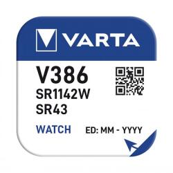 VARTA Baterie ceas oxid argint 386 SR43W, 1 Buc. Varta (BA082206)