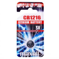 Maxell Baterie litiu 3V CR1216 25mAh, Maxell (BA000292)