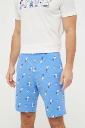 United Colors of Benetton pamut pizsama alsó x Peanuts mintás - kék S