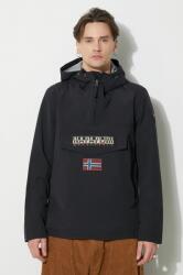 Napapijri rövid kabát férfi, fekete, átmeneti - fekete L - answear - 62 990 Ft