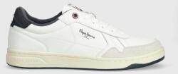 Pepe Jeans bőr sportcipő PMS00013 fehér, KORE BRIT M - fehér Férfi 42