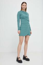 Abercrombie & Fitch ruha zöld, mini, egyenes - zöld S - answear - 19 990 Ft