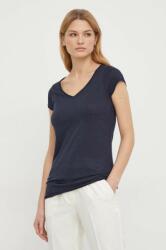 Sisley t-shirt női, sötétkék - sötétkék XS - answear - 7 390 Ft