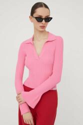 HUGO BOSS pulóver könnyű, női, rózsaszín - rózsaszín XS - answear - 46 990 Ft