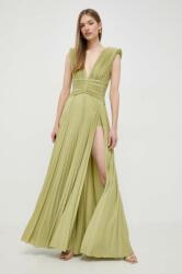 Elisabetta Franchi ruha zöld, maxi, harang alakú, AB56341E2 - zöld 36