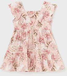 Mayoral baba pamut ruha rózsaszín, mini, harang alakú - rózsaszín 80 - answear - 12 990 Ft