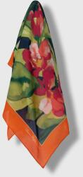 Lauren Ralph Lauren kendő selyemkeverékből mintás - többszínű Univerzális méret