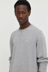 Levi's pulóver könnyű, férfi, szürke, garbónyakú - szürke XS