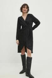 ANSWEAR ruha fekete, mini, harang alakú - fekete XL - answear - 14 385 Ft