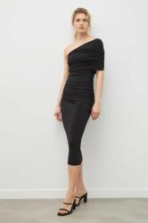 DAY Birger et Mikkelsen ruha fekete, mini, testhezálló - fekete XL - answear - 44 990 Ft