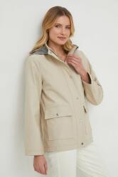 Lauren Ralph Lauren rövid kabát női, bézs, átmeneti - bézs L - answear - 78 990 Ft