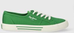 Pepe Jeans sportcipő PLS31287 zöld, női, BRADY BASIC W - zöld Női 39