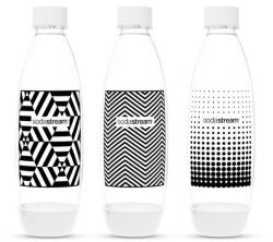 SodaStream FUSE Black & White palack Triopack (3 db)