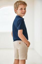 Mayoral gyerek rövidnadrág vászonkeverékből bézs, állítható derekú - bézs 92 - answear - 12 990 Ft