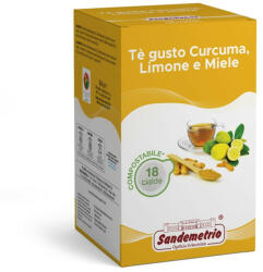 Sandemetrio Zöld tea kurkumával E. S. E. pod 18db