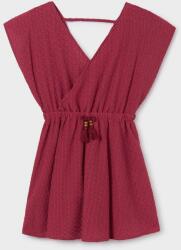 Mayoral gyerek ruha bordó, mini, harang alakú - burgundia 128 - answear - 10 990 Ft