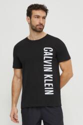 Calvin Klein pamut póló fekete, férfi, nyomott mintás - fekete L - answear - 11 990 Ft
