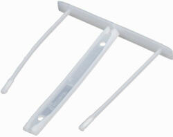 Fellowes Lefűzőklip, műanyag, 85mm, Fellowes® Bankers Box, 100 db/csomag, fehér (00895) - cartridge