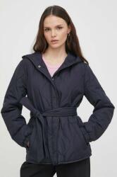 Lauren Ralph Lauren rövid kabát női, sötétkék, átmeneti - sötétkék L - answear - 84 990 Ft