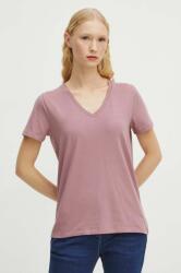 Medicine pamut póló női, rózsaszín - rózsaszín XL - answear - 4 990 Ft