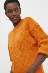 ANSWEAR pulóver meleg, női, narancssárga - narancssárga S/M