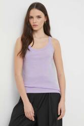 United Colors of Benetton pamut top lila - lila S - answear - 5 890 Ft
