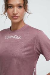 Calvin Klein Performance edzős póló rózsaszín - rózsaszín L