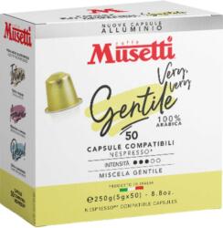 Musetti Gentile ALU kapszula Nespresso-hoz 50 db