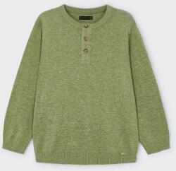 MAYORAL gyerek pulóver vászonkeverékkel zöld, könnyű - zöld 92