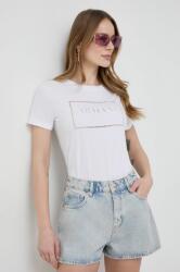 Giorgio Armani pamut póló női, fehér - fehér XL - answear - 24 990 Ft