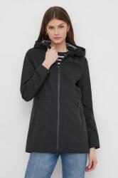 Geox rövid kabát W4520G-T2975 W SPHERICA női, fekete, átmeneti - fekete 34