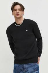 Tommy Hilfiger pamut pulóver fekete - fekete L - answear - 26 990 Ft