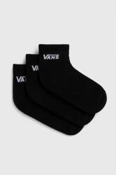 Vans zokni 3 db fekete, női - fekete 36.5/41 - answear - 5 490 Ft