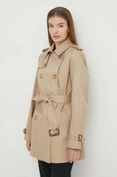 Ralph Lauren kabát női, bézs, átmeneti, kétsoros gombolású - bézs XS - answear - 109 990 Ft
