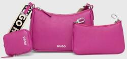 Hugo kézitáska rózsaszín - rózsaszín Univerzális méret - answear - 64 990 Ft
