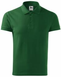 MALFINI Tricou polo bărbați Cotton Heavy - Verde de sticlă | L (2150615)